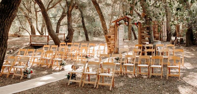 chaise wedding pliante effet bois