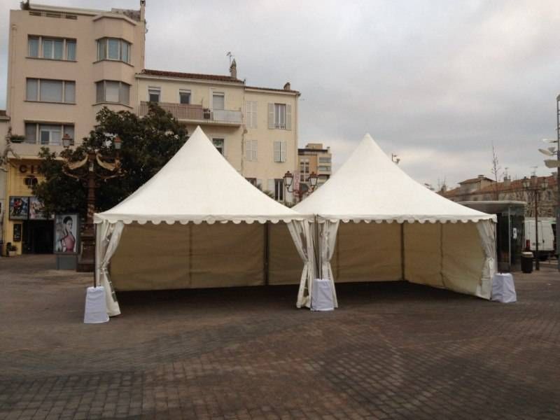 Location Tente Pagode avec Lestage