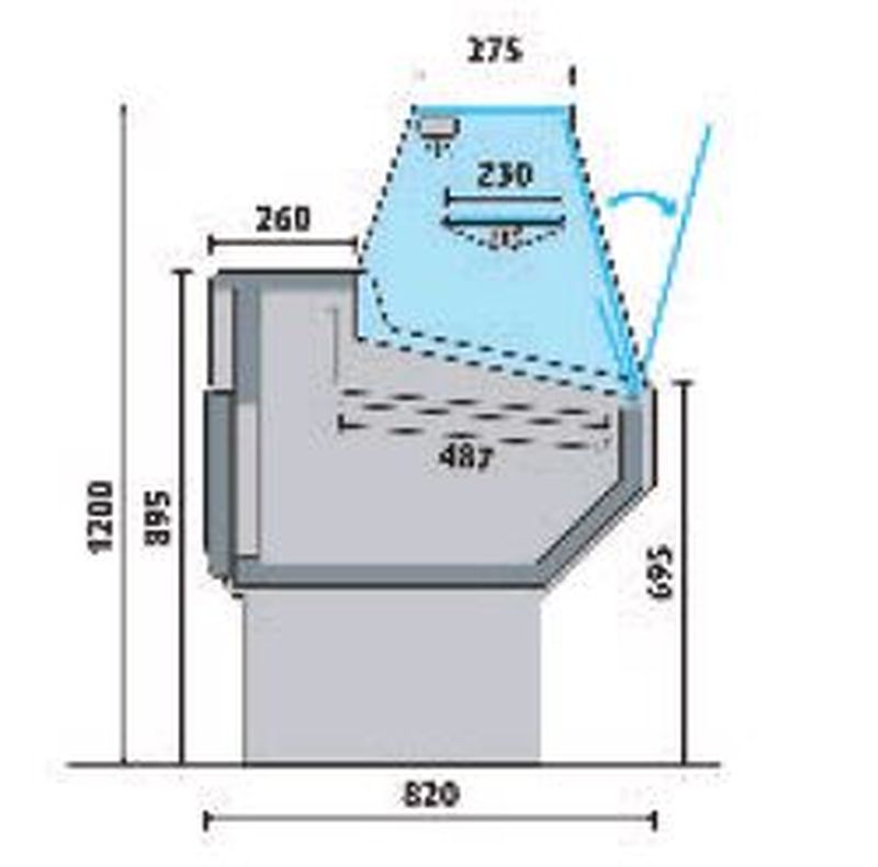 location vitrine traiteur aubagne