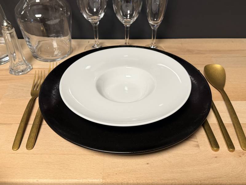 assiette roma 22 cm (petite galice)