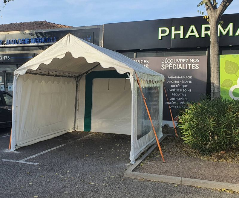 location tente pour test covid marseille